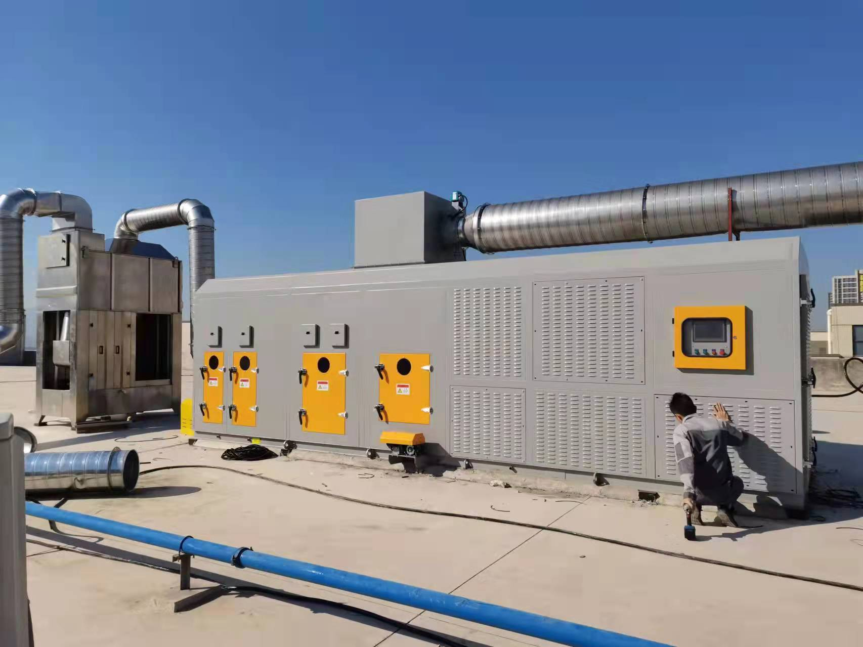 1W風量射流塔（tǎ）+沸石轉輪一體機 惠州化工製藥塗布機（jī）.png